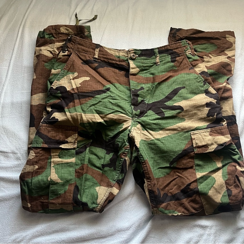 Camouflage Cargo Pants